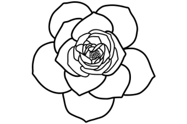 Flower: A Simple yet Beautiful Line Drawing