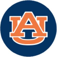 Auburn University Logo on a White Background