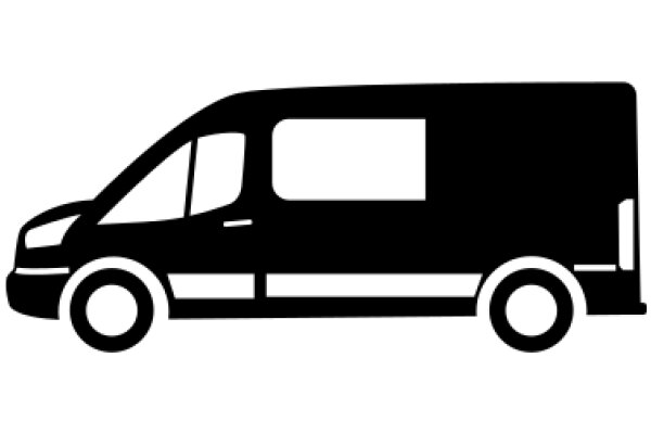 A Simple Icon of a Van