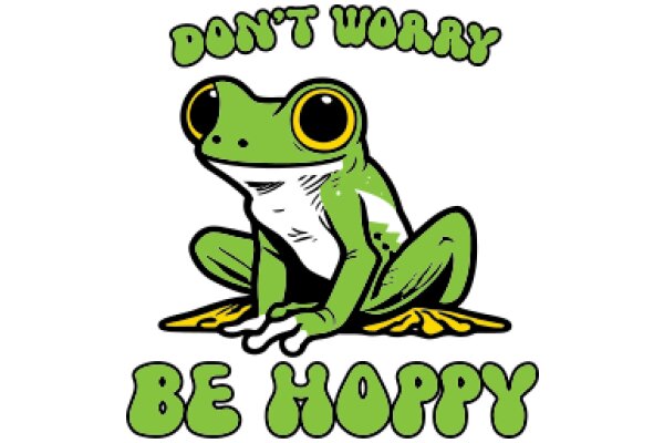 Hoppy Greetings: A Frog's Guide to Stress Relief