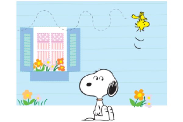 Snoopy's Adventure: A Day in the Life of a Dog