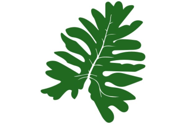 Simplistic Green Leaf Design