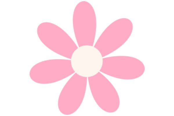 Pink Flower with White Center: A Symbol of Spring and Renewal