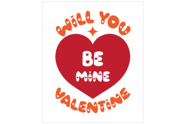 Will You Be Mine Valentine's Day Poster