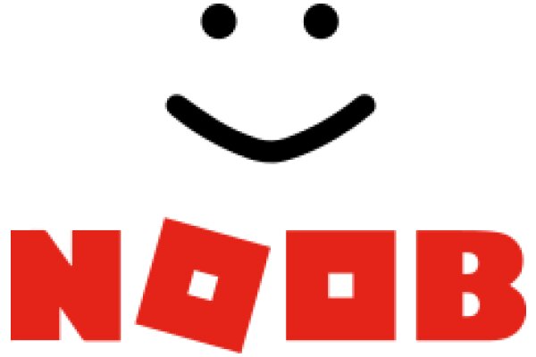 Vibrant Red Noob Logo