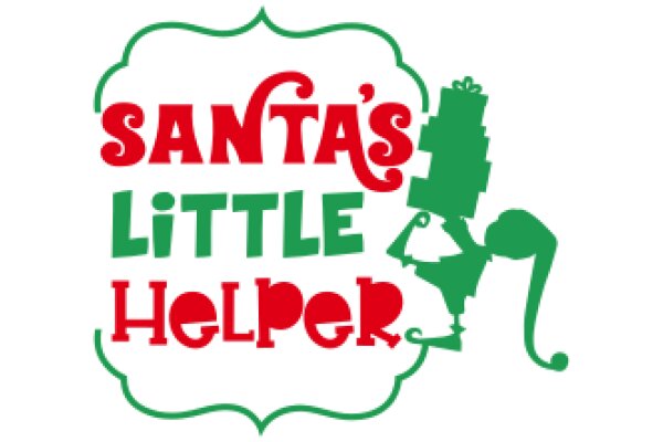 Santa's Little Helper: A Festive Logo Design