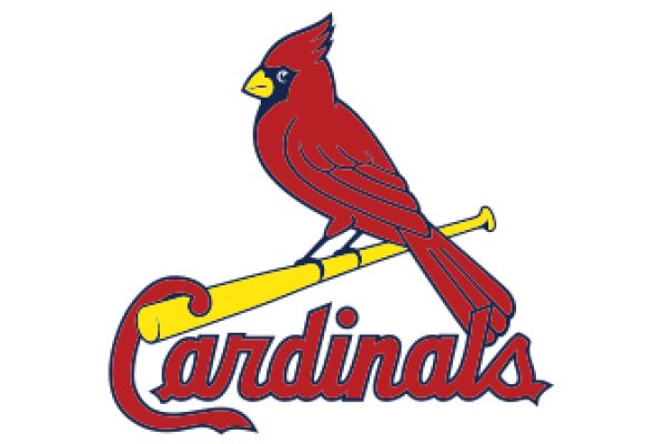 Striking Red and Yellow Cardinals Logo