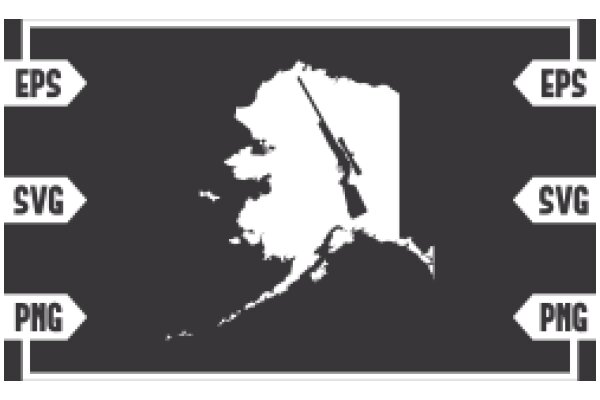 EPS, SVG, and PNG Versions of an Alaskan Flag Icon