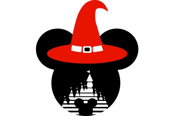 Whimsical Wizard's Hat with Mickey Mouse Ears