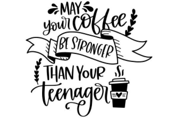 Coffee, Strength, and Teenagers: A Graphic Design Poster