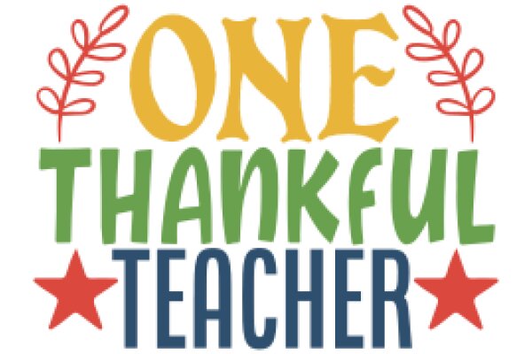 One Thankful Teacher