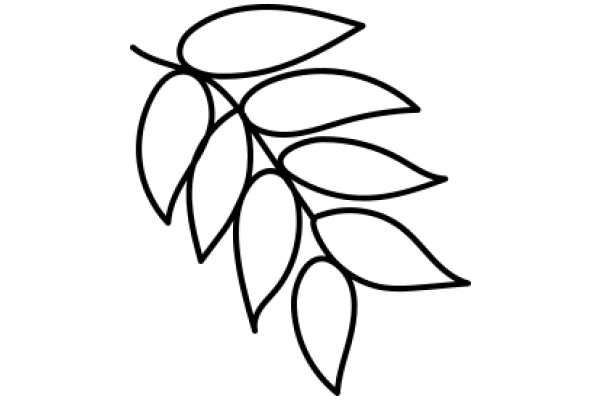 Stylized Leaf Design