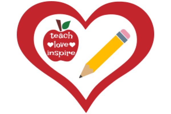 Inspiring Education: A Heartfelt Symbol of Teaching and Learning