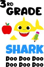 3rd Grade: Shark's Adventure in the Ocean