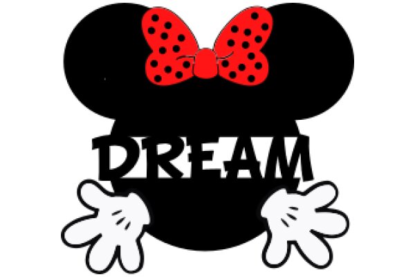 Mickey Mouse Ear Logo with the Word 'Dream' in Black