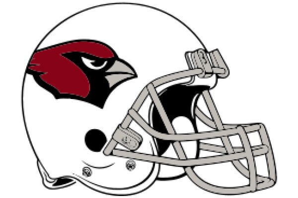 A Stylized Illustration of a Football Helmet with a Team Logo