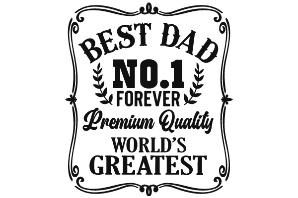 Best Dad: Forever Premium Quality World's Greatest