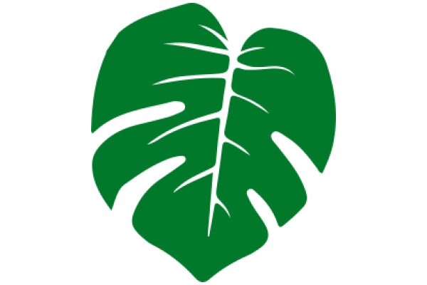 Vibrant Green Leaf Design