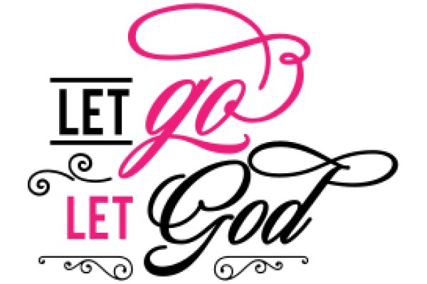 Let Go, Let God: A Graphic Design Inspired by Spirituality