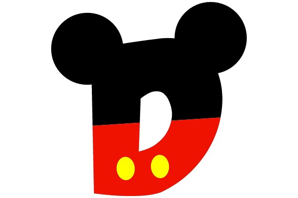 Simplistic Disney Logo: A Minimalist Approach to Iconic Branding