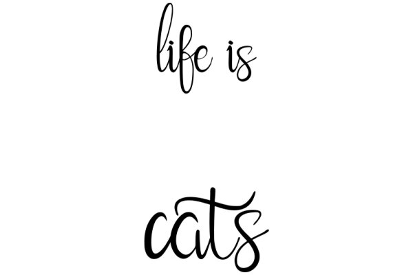 A Playful Interplay of Life and Cats