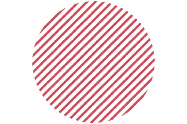 Vibrant Red and White Striped Pattern