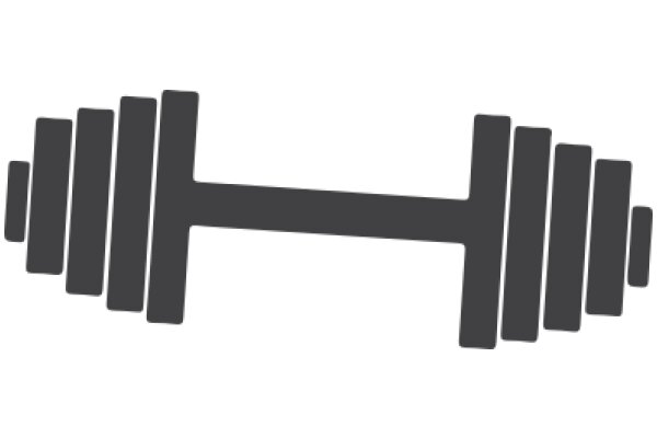 A Graphic Representation of a Barbell, Symbolizing Strength and Fitness