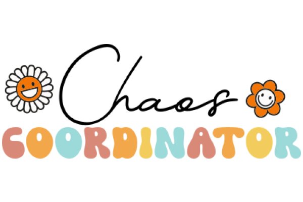 Charming Coordinator's Logo: A Smiling Sunflower and a Happy Smiley Face