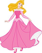 A Princess in a Pink Dress