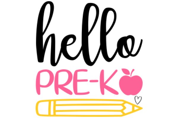 Welcome to Pre-K: A Friendly Greeting from Our School