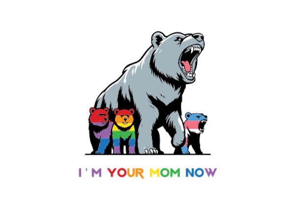 A Moment of Joy: A Rainbow Bear Family