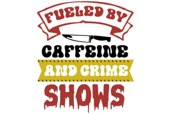 Fueled by Caffeine and Crime: A Sign for a Coffee Shop with a Darker Side