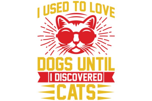 A Whimsical Poster: A Cat's Perspective on Love and Discovery