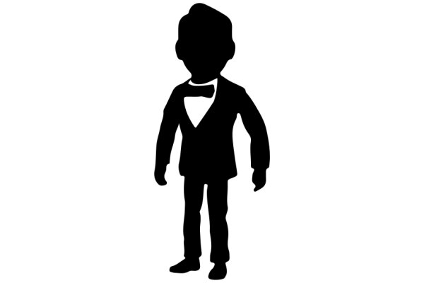 Silhouette of a Formal Figure