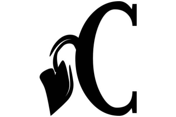 A Logo of a C with a Heart-Shaped Handle