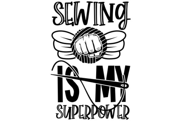 Sewing Superpower: A Graphic Design Showcasing the Art of Sewing