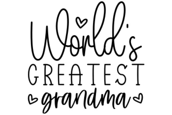 World's Greatest Grandma: A Heartfelt Affirmation