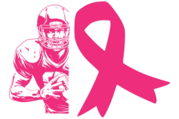 A Symbol of Support: The Pink Ribbon and the Football Player