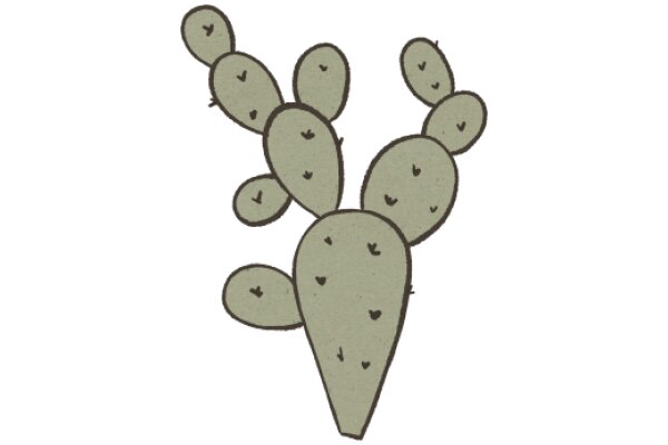 A Whimsical Cactus Illustration