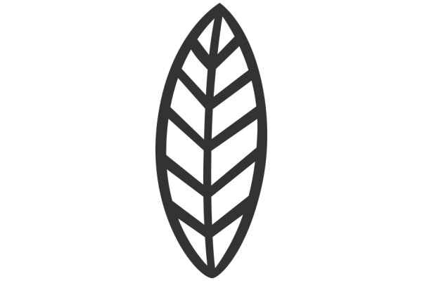 Stylized Leaf Design