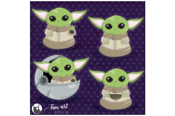 A Collection of Adorable, Green, Ears-Wearing Aliens in a Star Wars-Inspired Setting