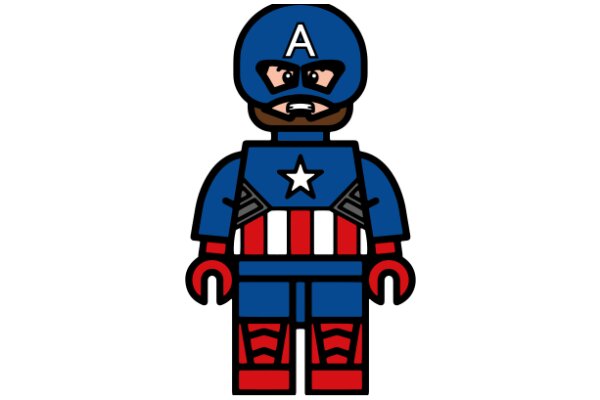 Captain America: The Stylized Icon