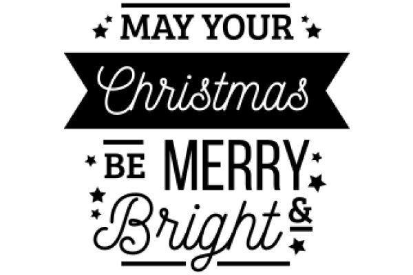 Merry Christmas & Bright Wishes: A Festive Greeting