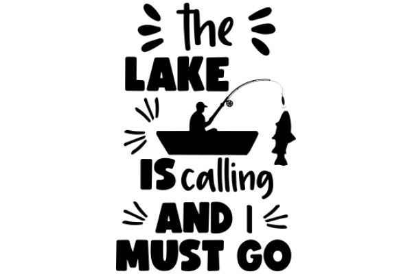 The Lake Is Calling and I Must Go: A Playful Tribute to Fishing