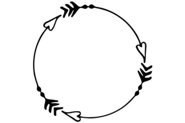 A Simple, Illustration of a Circle with a Line Through It