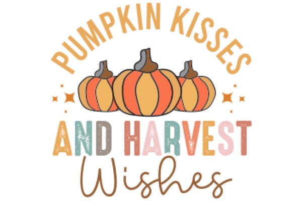 Pumpkin Kisses and Harvest Wishes: A Festive Fall Greeting