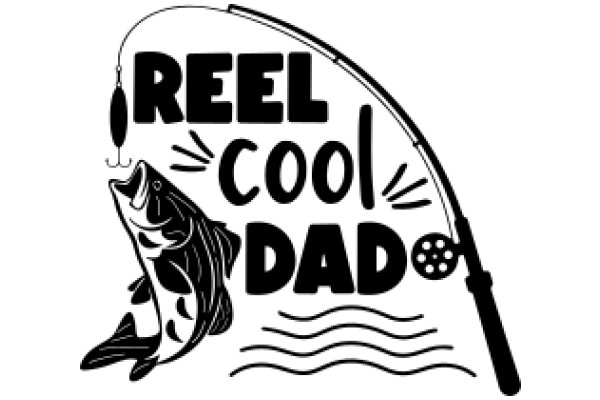 Reel Cool Dad: A Graphic Tribute to Fishing and Fatherhood