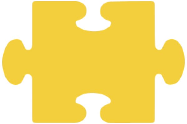 Simplistic Yellow Puzzle Piece