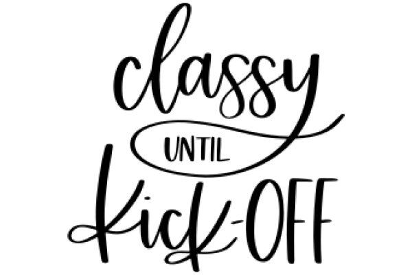 Classy Until Kick-Off: A Guide to Elegant Transitions