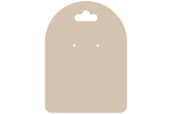 A Simple, Solid Beige Icon